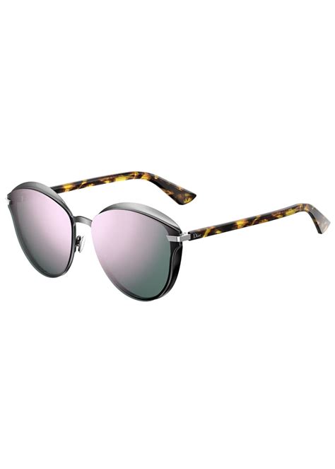 Dior Murmure Round Mirrored Sunglasses 